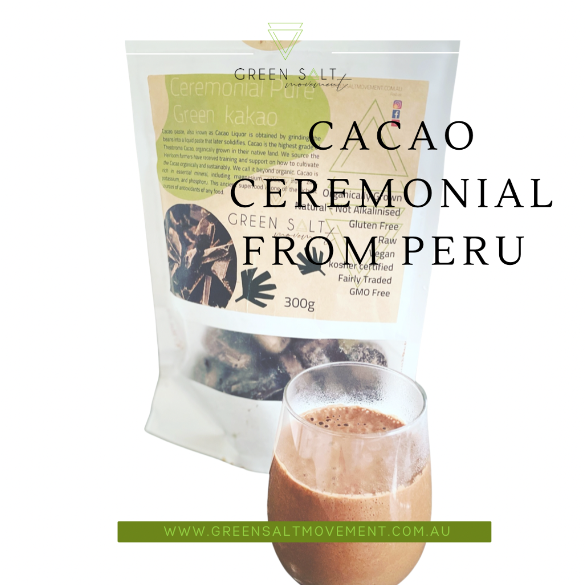 How to Make A Green Sacred Cacao