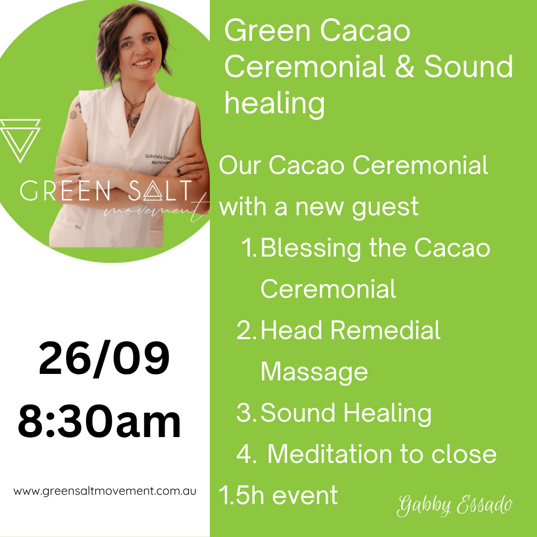 Green Cacao Ceremonial/ Green Circles