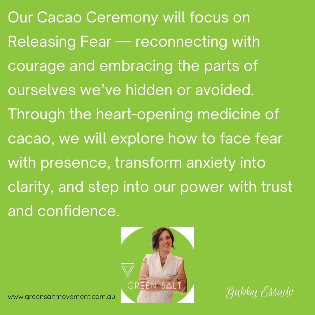 Green Cacao Ceremonial & Family Constellation/ Green Circles