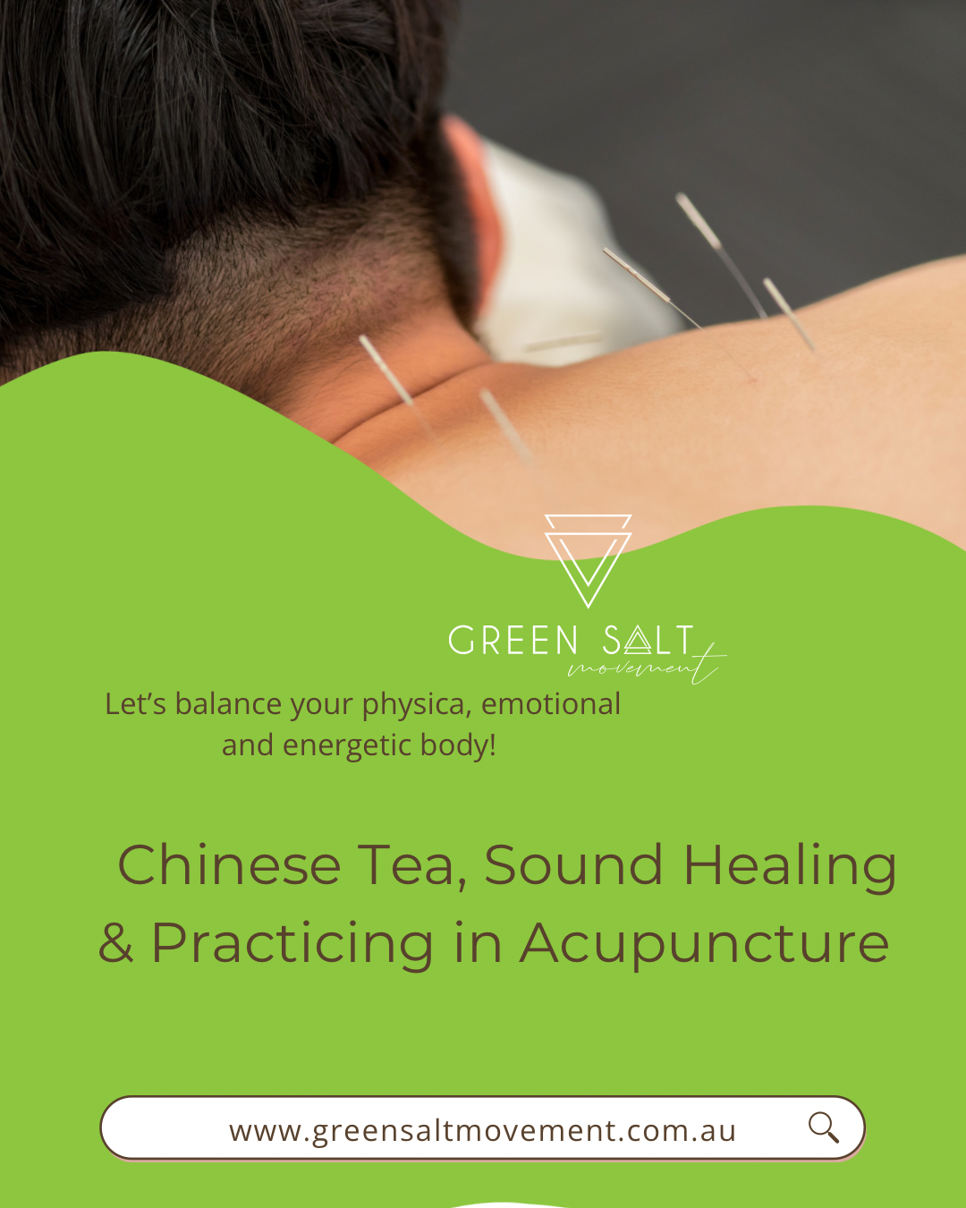 Chinese Tea, Sound healing & Practicing in Acupuncture in Group