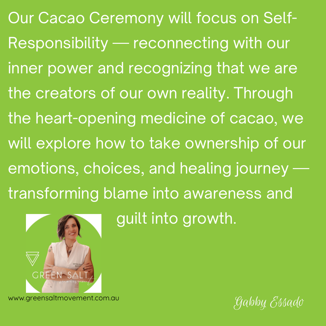 Green Cacao Ceremonial & Healing Music / Green Circles