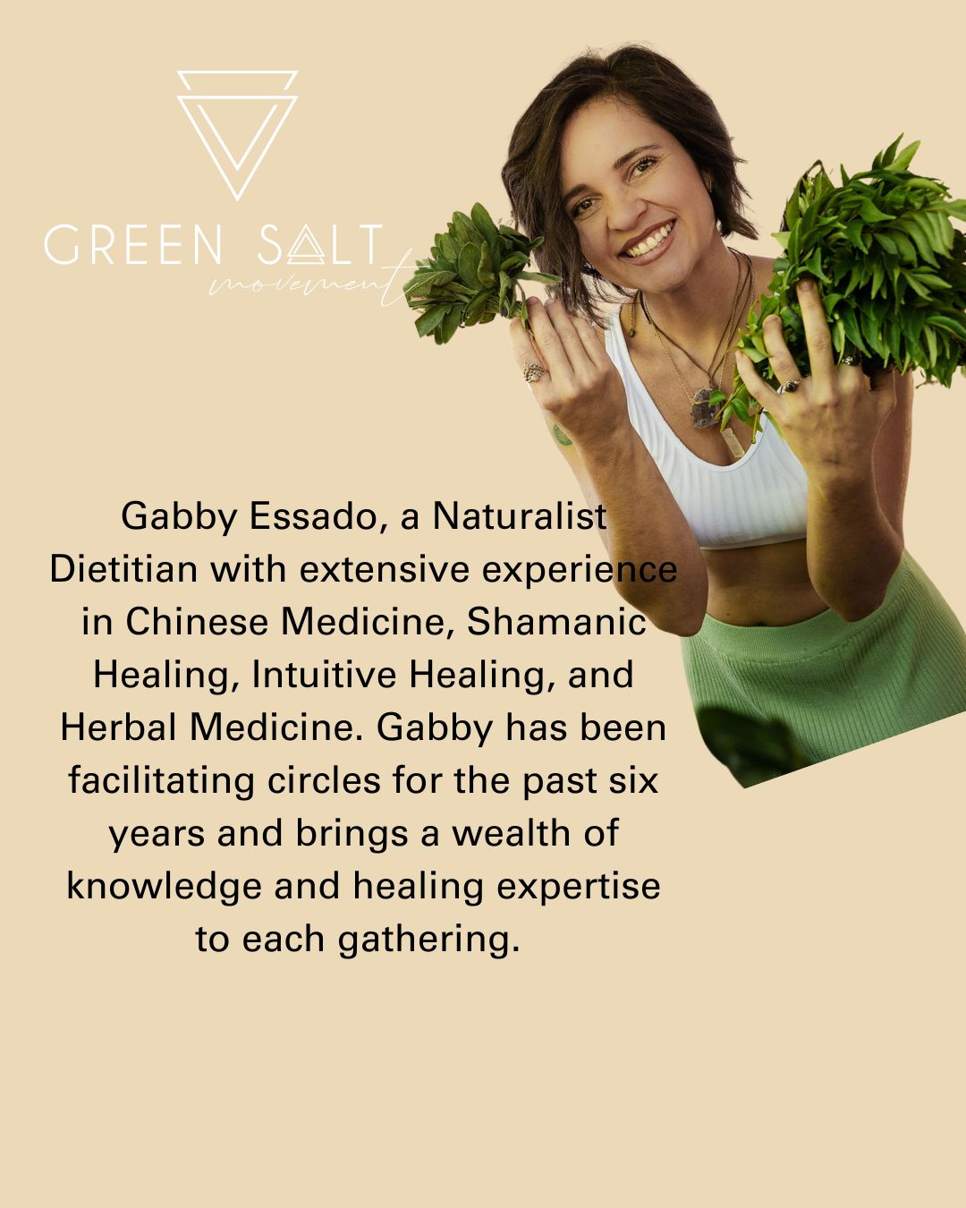 Yoni Steam & Cacao Ceremonial / Green Circles