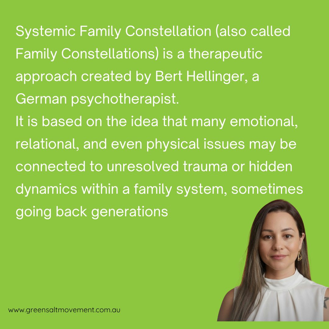 Cacao Ceremonial/ Family Systemic Constellation / Green Circles
