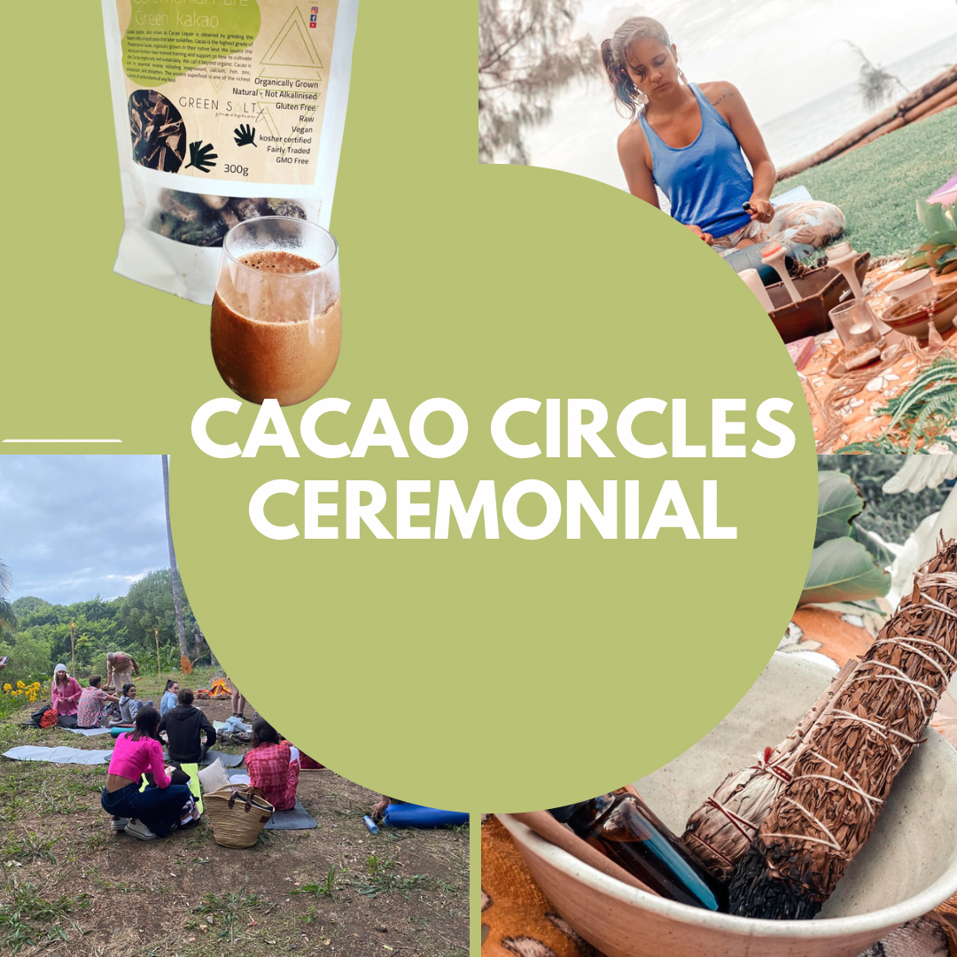 Green Cacao Ceremonial Circles