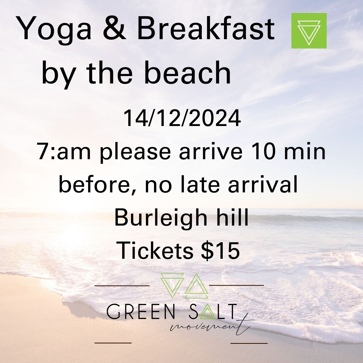 Yoga & Breakfast / Green Circles