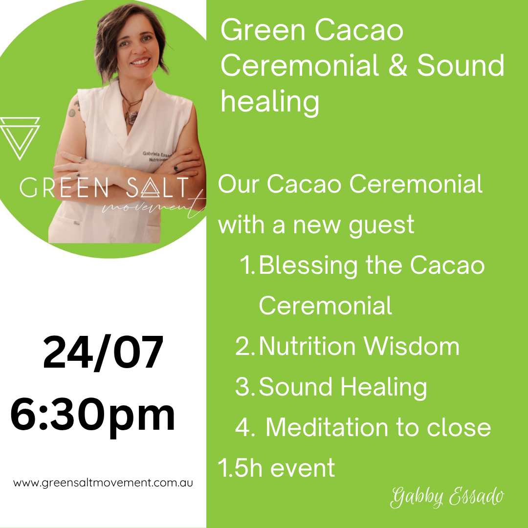 Green Cacao Ceremonial/ Green Circles